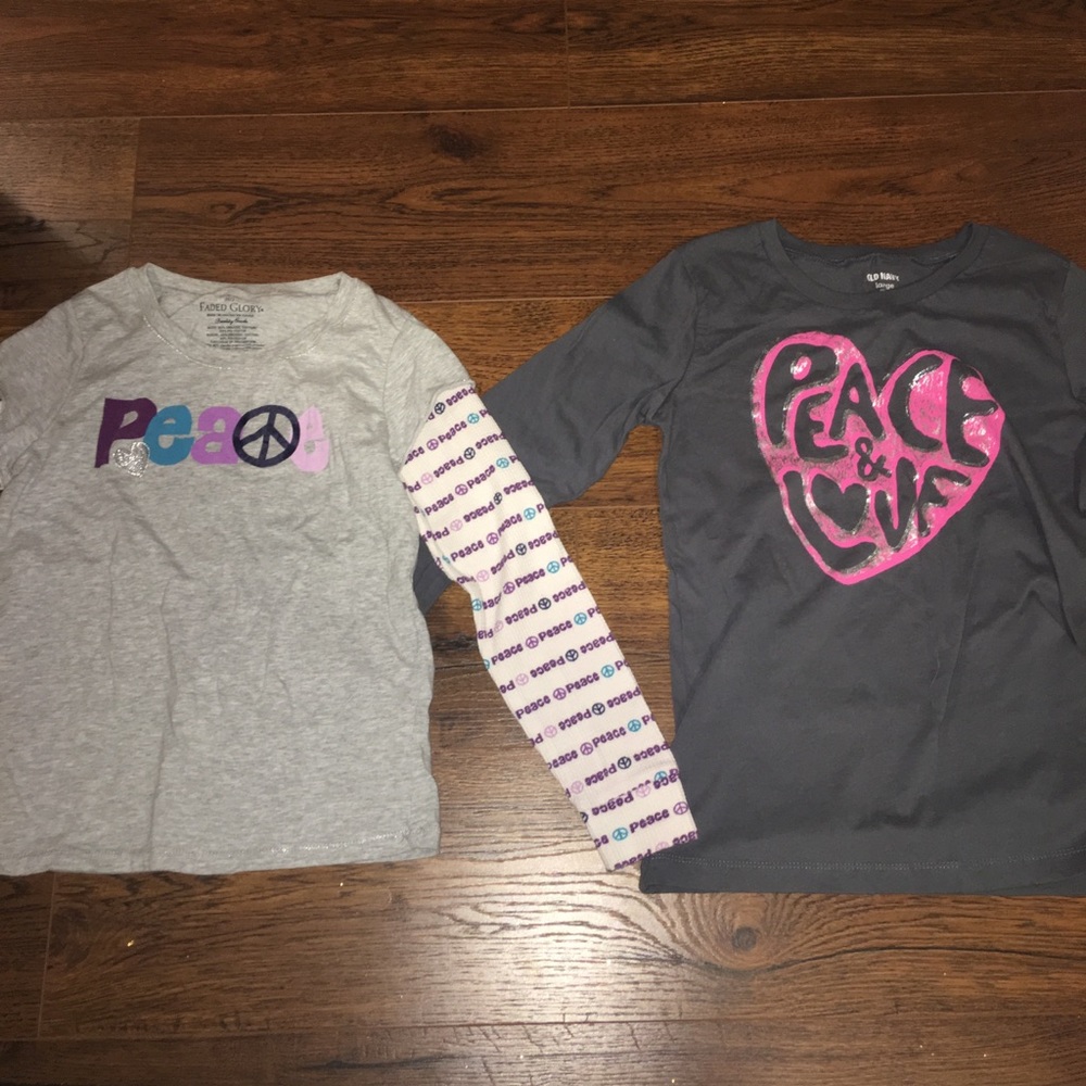 Two girls shirts